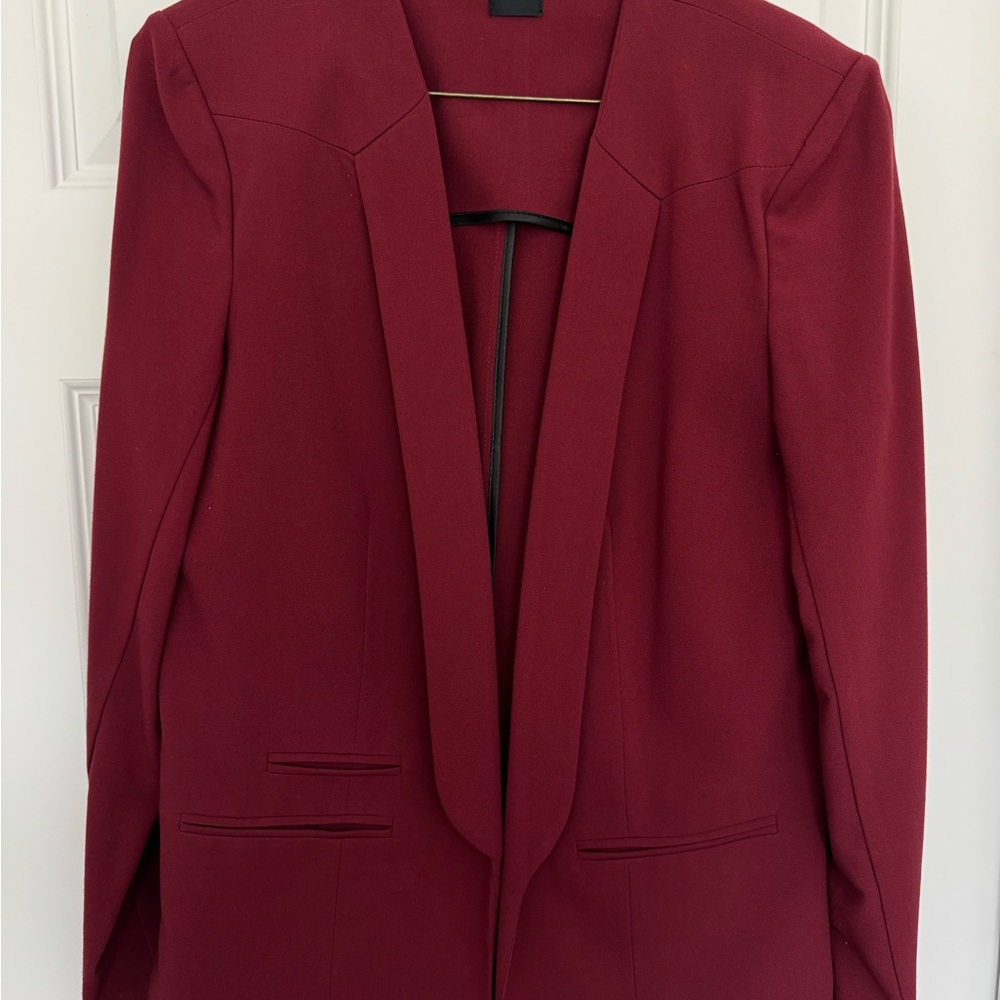 ASOS Women's Maroon Blazer